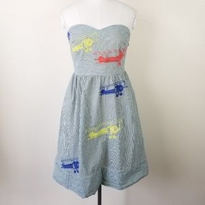 Moulinette Souers Anthro Wright Airplane Dress 8